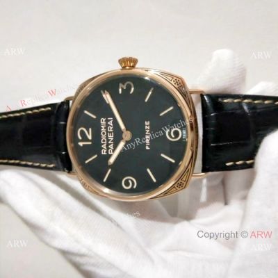 Copy Panerai Radiomir Firenze Rose Gold 47MM Watch - PAM604